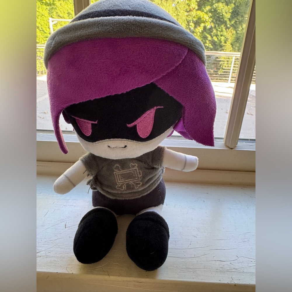 Murder Drones Plush Toy Black and Yellow